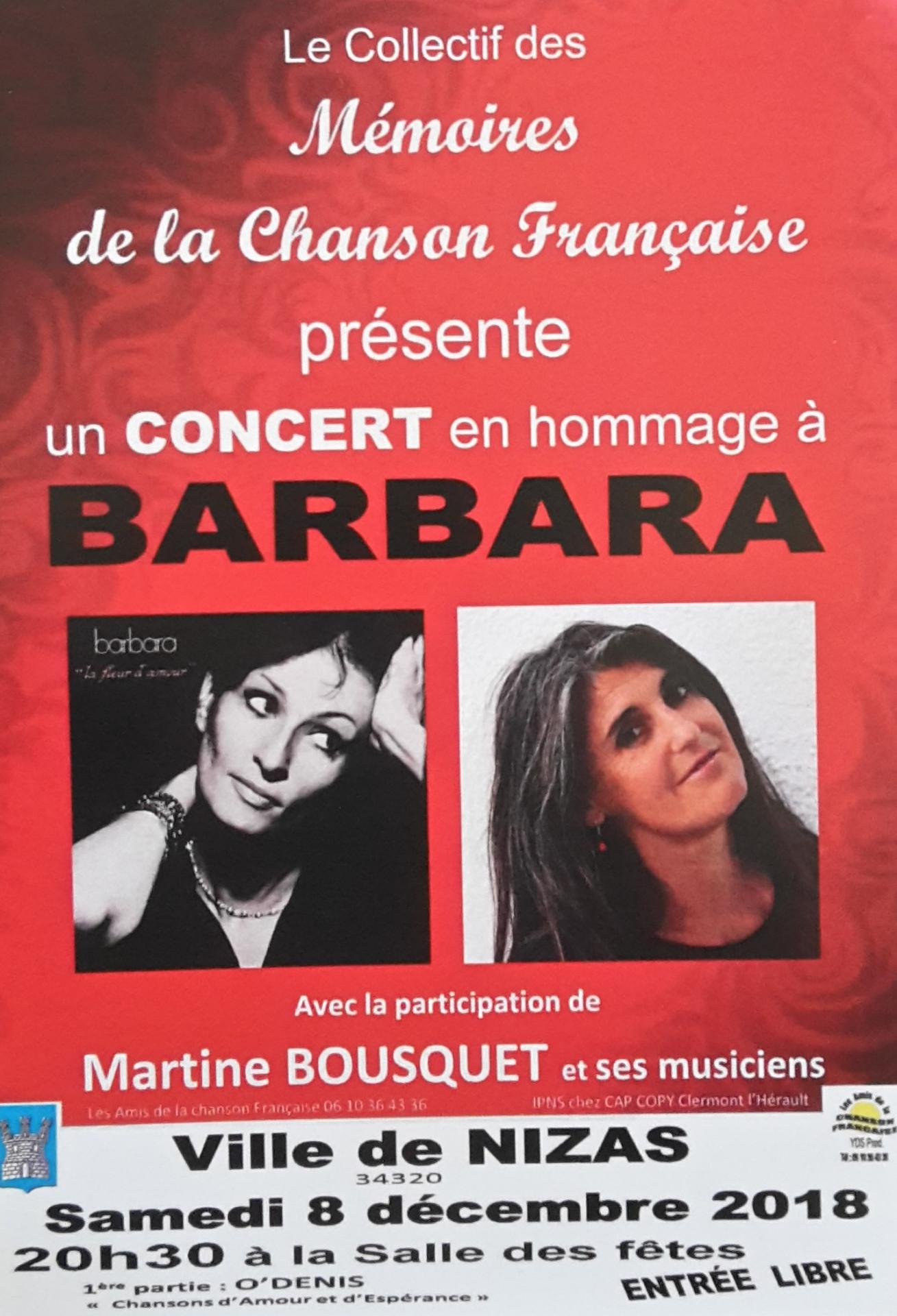 Concert barbara